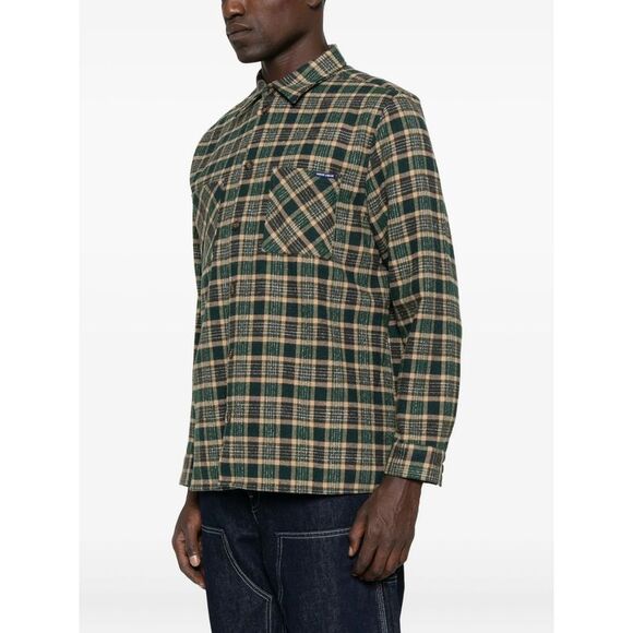Maison Labiche Green Shirts Men